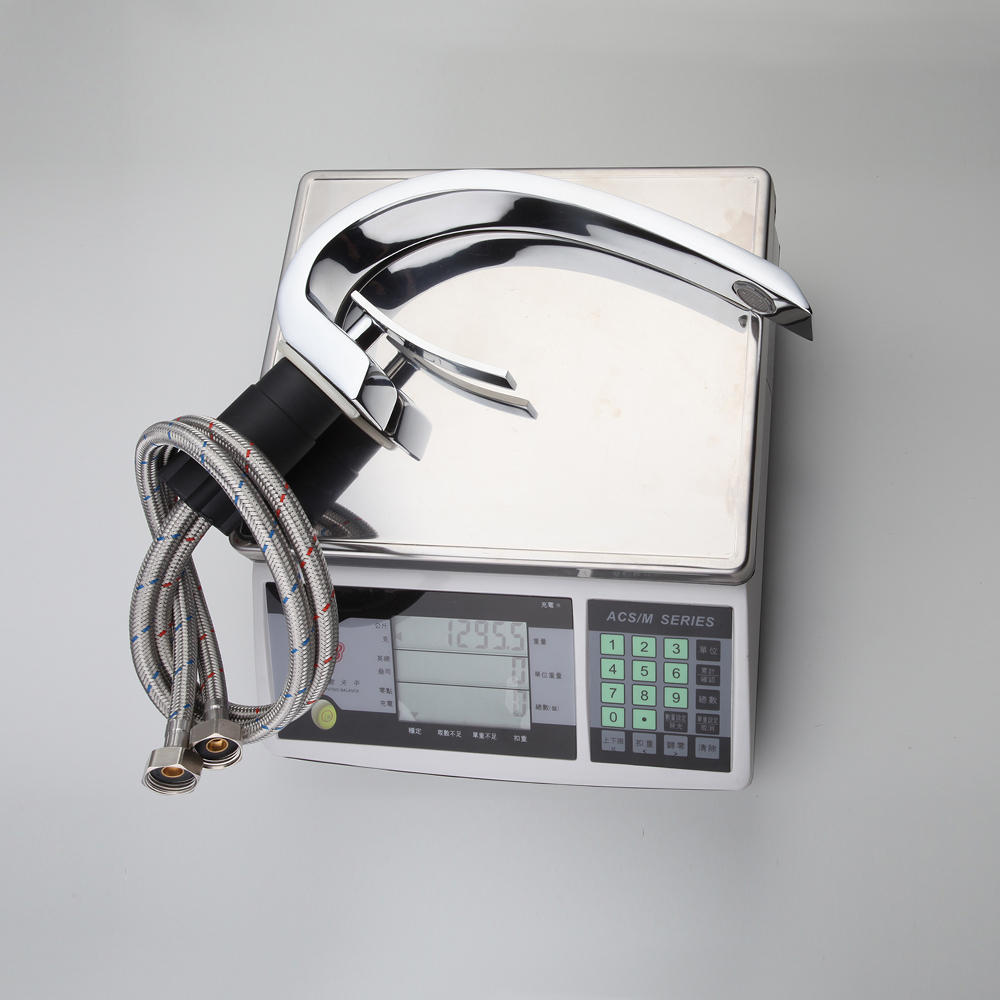 Geneva Chrome Finish Bathroom Sink Faucet, All in One Installation Manuals