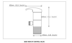 Pisa Widespread Waterfall Single Handle Bathtub Faucet with Handheld Shower, All in One Installation Manuals