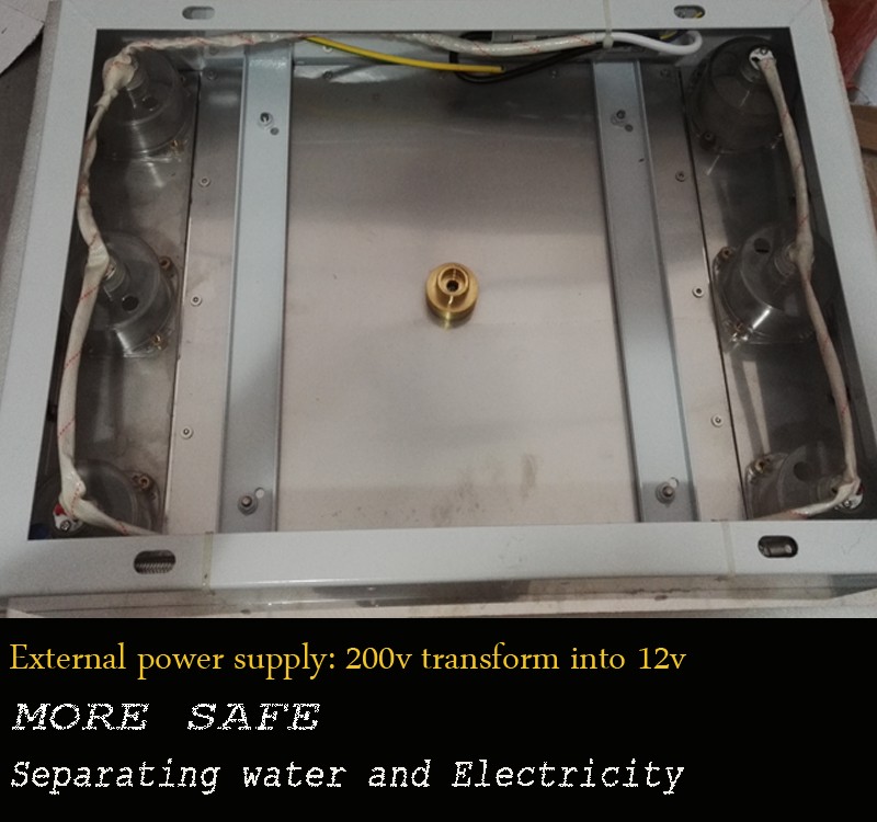 Roman Chrome Plated Multi-Color LED Rainfall Shower Set, All in One Installation Manuals