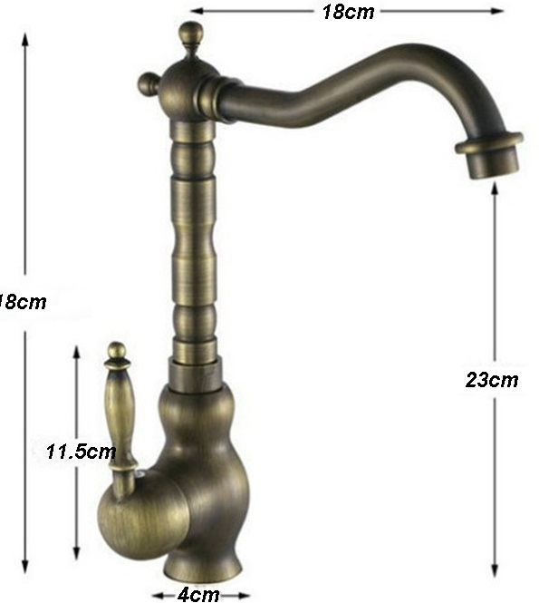 Classico eRubinetto Antique Faucet, All in One Installation Manuals