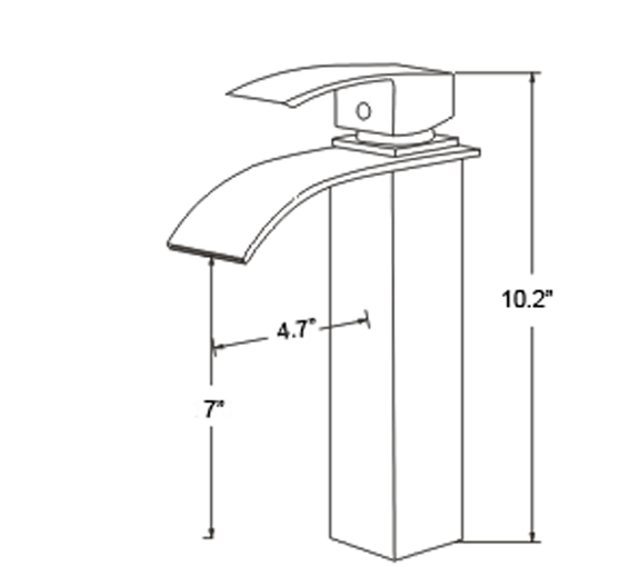 Colombes Single Handle Deck Mounted Bathroom Sink Faucet, All in One Installation Manuals