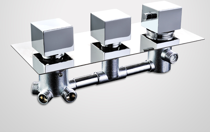 3 Knobs mixer Installation Instructions, All in One Installation Manuals