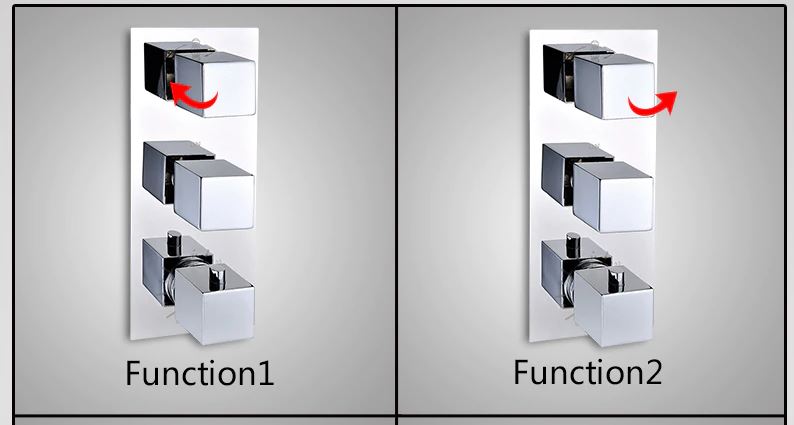 3 Knobs mixer Installation Instructions, All in One Installation Manuals