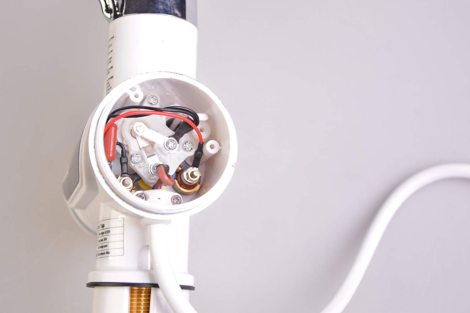 Genoa Tankless Water Heater Kitchen Sink Faucet with LED Display, All in One Installation Manuals