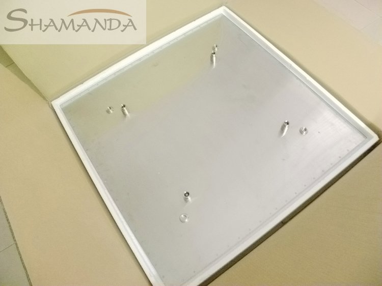 Fontana Color Changing LED Rain Shower Head (Solid Brass) with Built in Mixer, All in One Installation Manuals