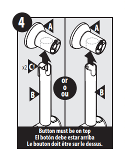 Oil Rubbed Bronze & Chrome Finish Shower System, All in One Installation Manuals