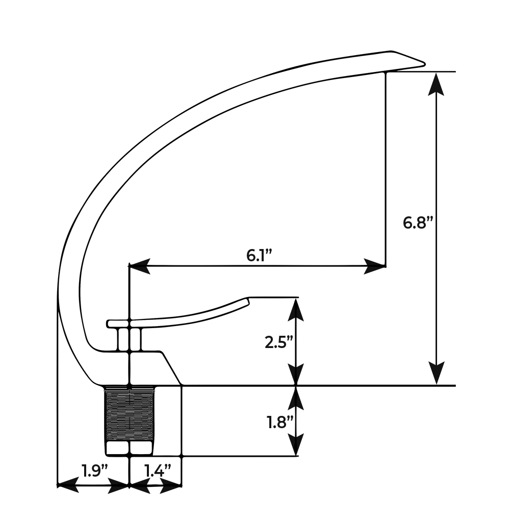 Geneva Chrome Finish Bathroom Sink Faucet, All in One Installation Manuals