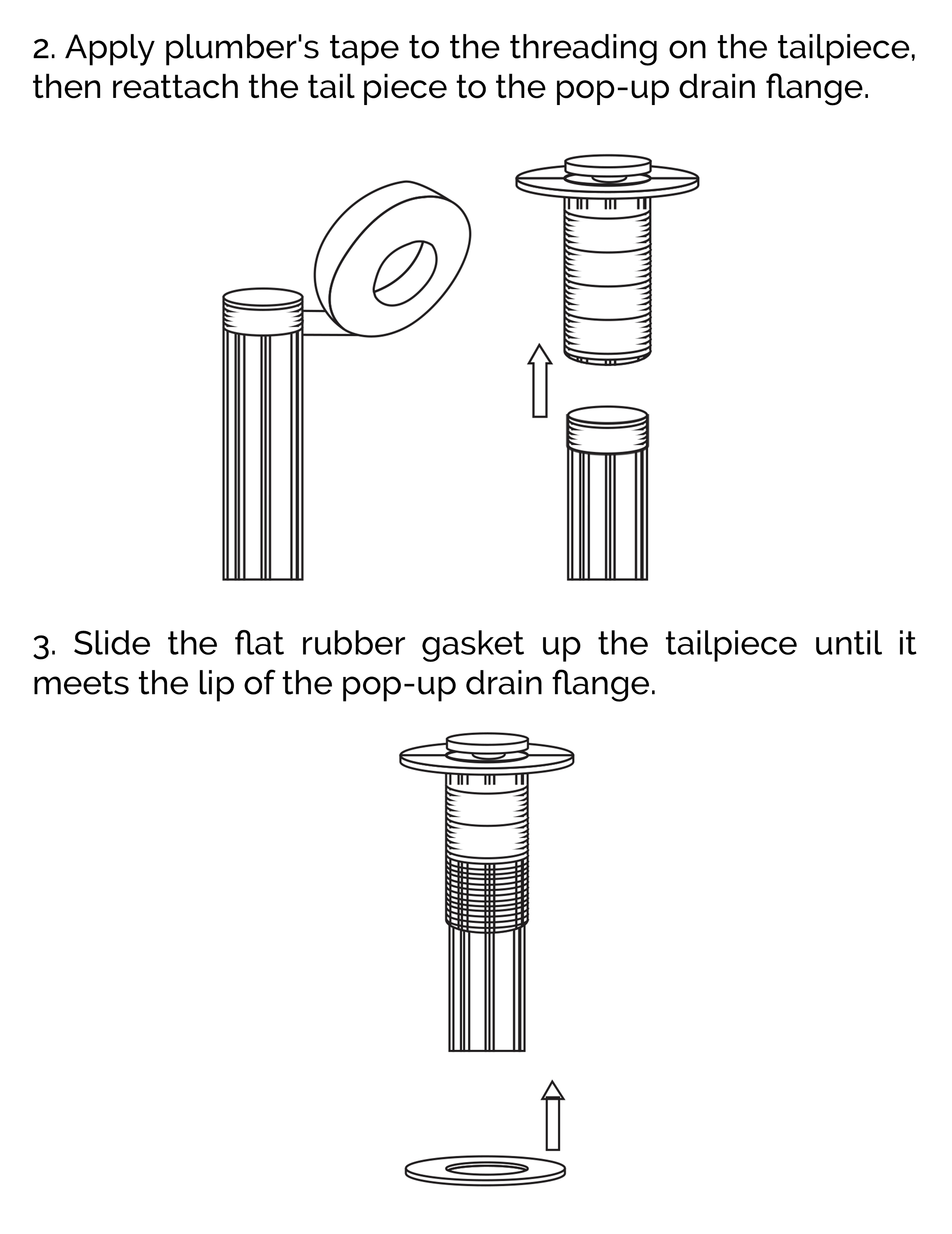 Geneva Chrome Finish Bathroom Sink Faucet, All in One Installation Manuals