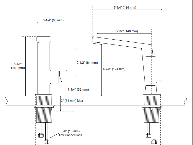 Bravat Brass Body Faucet High Performance Chrome, All in One Installation Manuals
