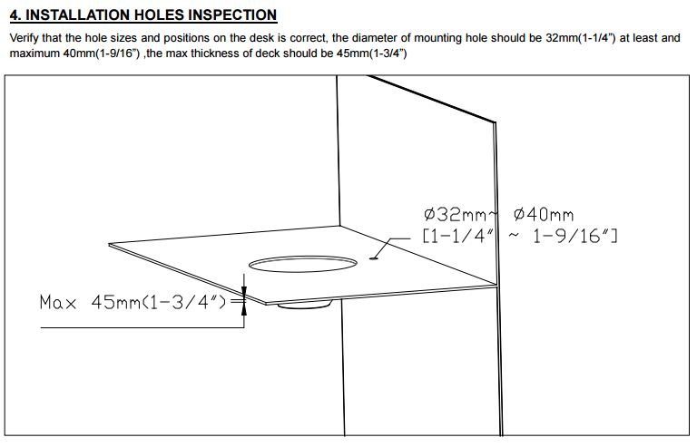 Avignon Single Handle Deck Mounted Bathroom Sink Faucet, All in One Installation Manuals