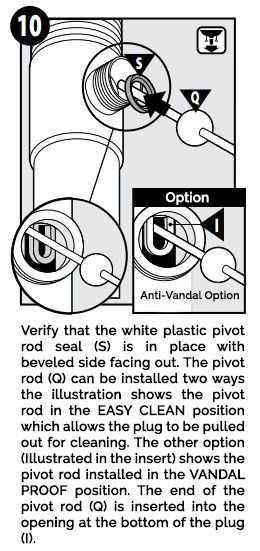 Grossetto Black Brass Waterfall Deck Mounted Faucet, All in One Installation Manuals