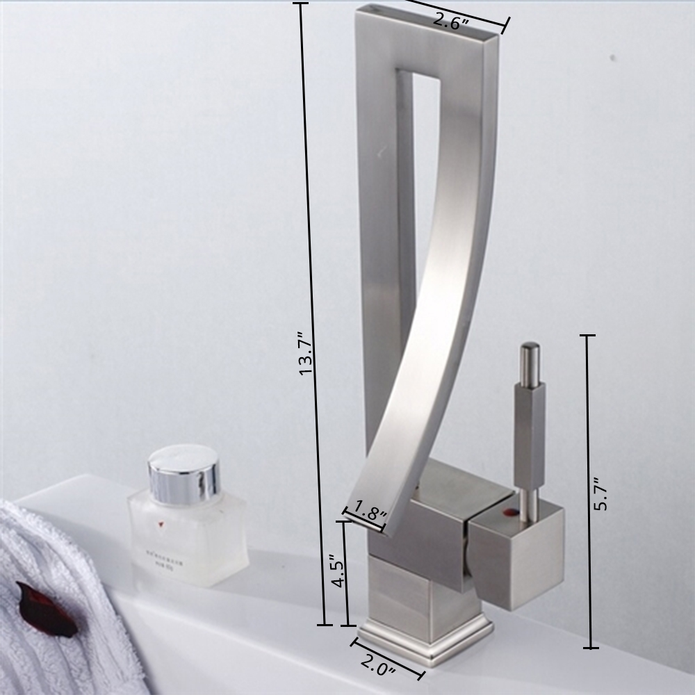 Plato Single Handle Brass Faucet, All in One Installation Manuals