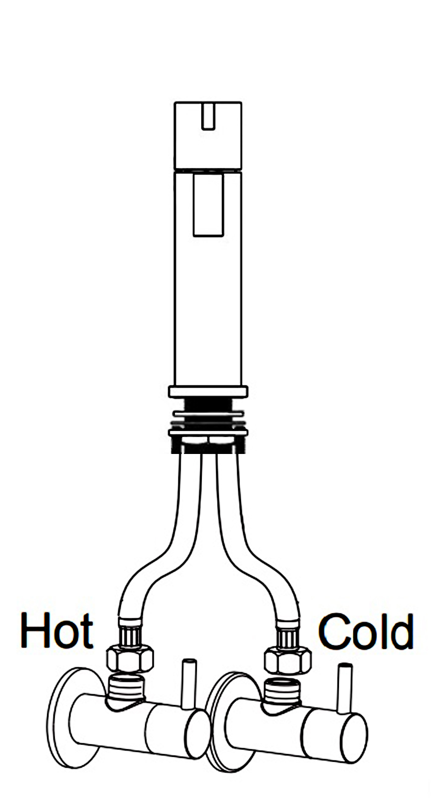 Ajaccio Single Handle Matte Black Deck Mounted Bathroom Faucet, All in One Installation Manuals