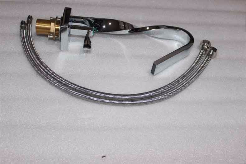 Aprilia Chrome Classic Single Handle Bathroom Faucet, All in One Installation Manuals