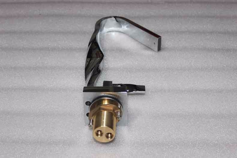 Aprilia Chrome Classic Single Handle Bathroom Faucet, All in One Installation Manuals