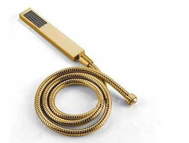 Bravat Elegant Wall Mount Gold Shower Head With Hand-Held Shower & Mixer, All in One Installation Manuals