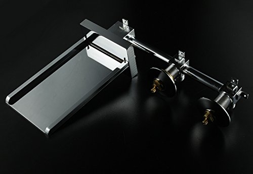 Rivera Wall Mount 3-pc LED Faucet Set, All in One Installation Manuals