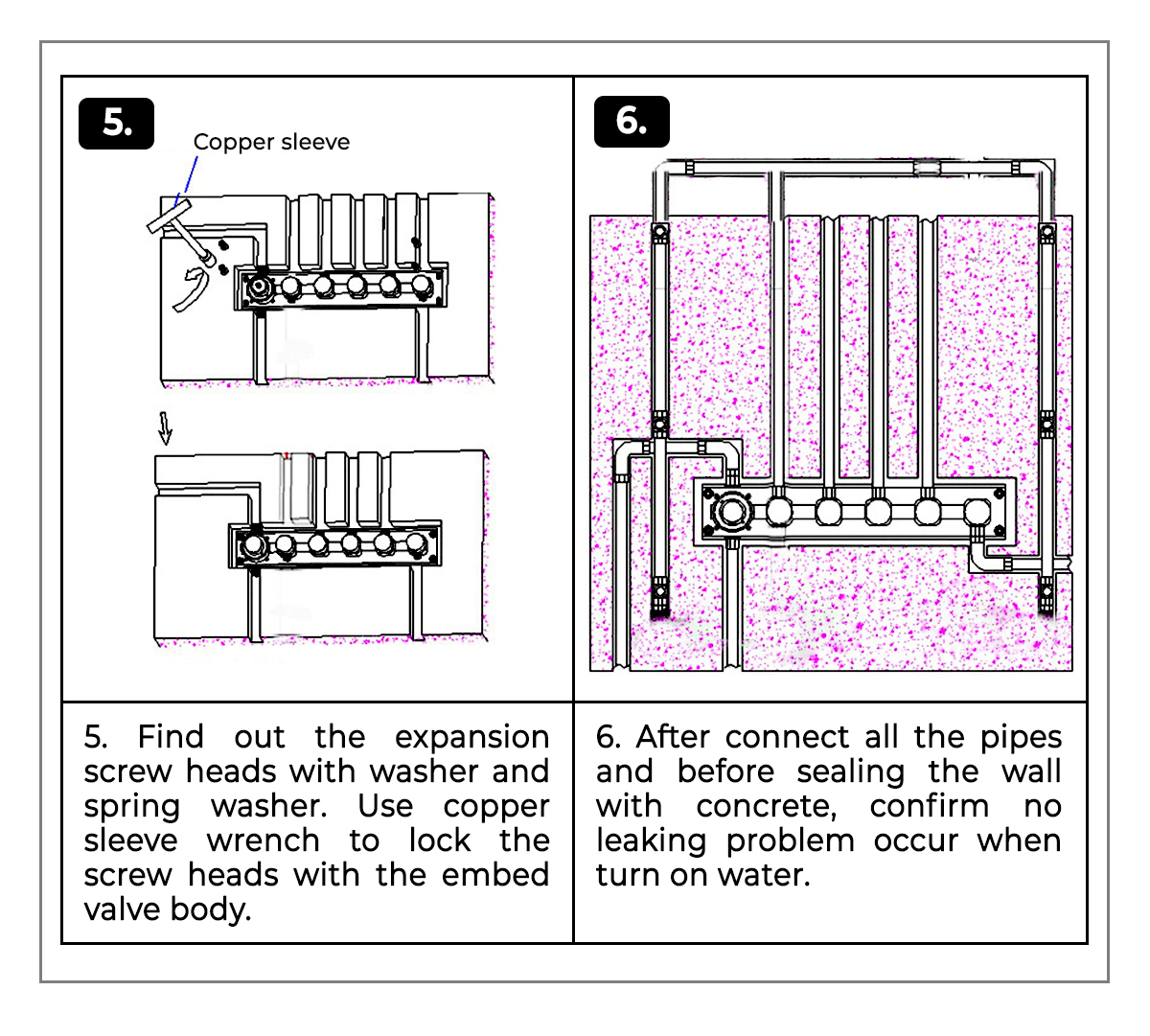Fontana Oil Rubbed Bronze 3-Way LED Luxury Style Shower Head with Hand-Held Shower, All in One Installation Manuals