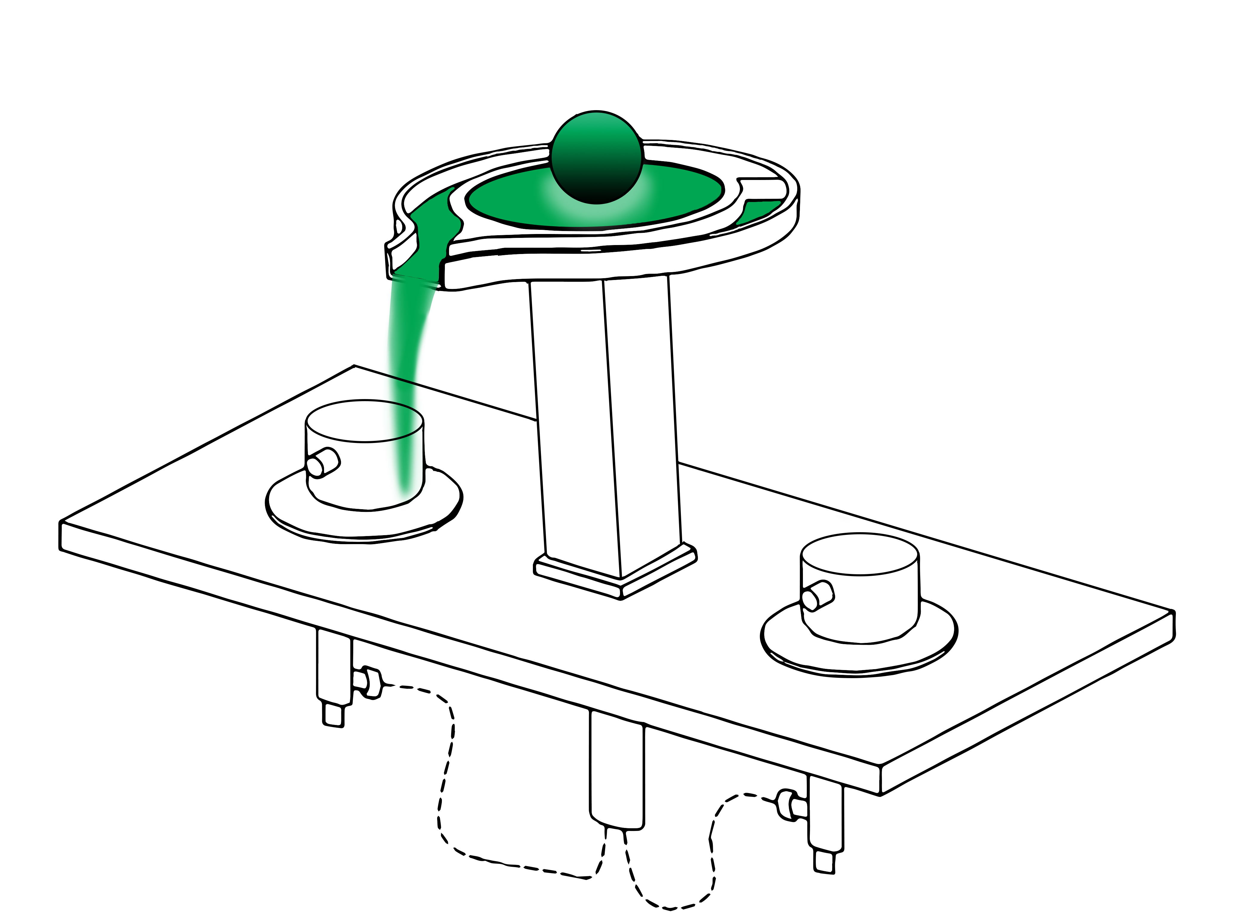 Juno Bathroom Sink Faucet Round LED Waterfall with Brass Chrome Finish, All in One Installation Manuals