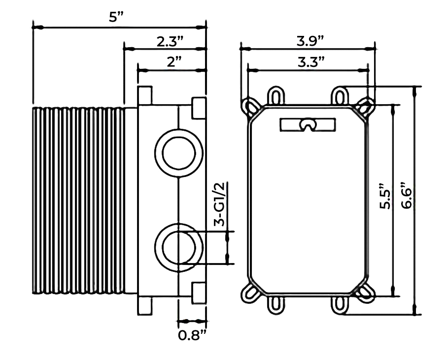 Fontana Lima 16 ” Shiny Gold Finish Water Mixer Wall Shower Faucet Set, All in One Installation Manuals