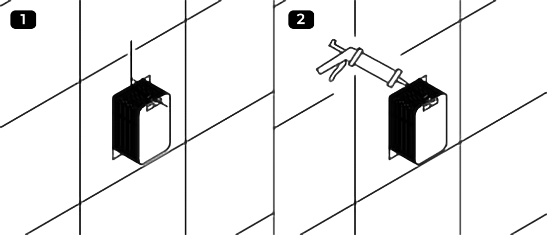 Fontana Lima 16 ” Shiny Gold Finish Water Mixer Wall Shower Faucet Set, All in One Installation Manuals