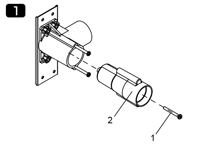 Fontana Wall Mount XT5 Sensor Faucet, Light Oil Rubbed Bronze, All in One Installation Manuals
