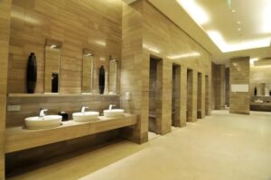 Designing restrooms in an airport facility, All in One Installation Manuals