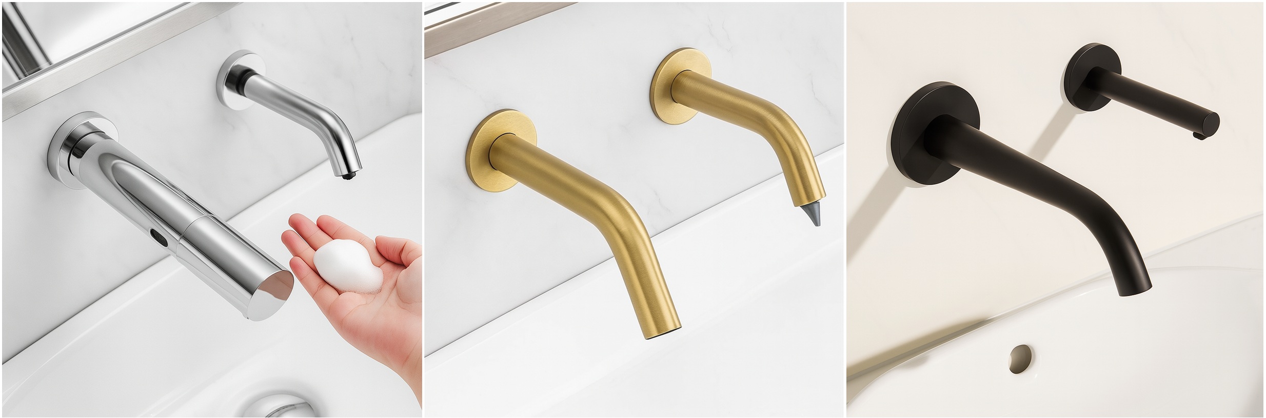 Consumer Review Touchless Soap Dispensers, All in One Installation Manuals