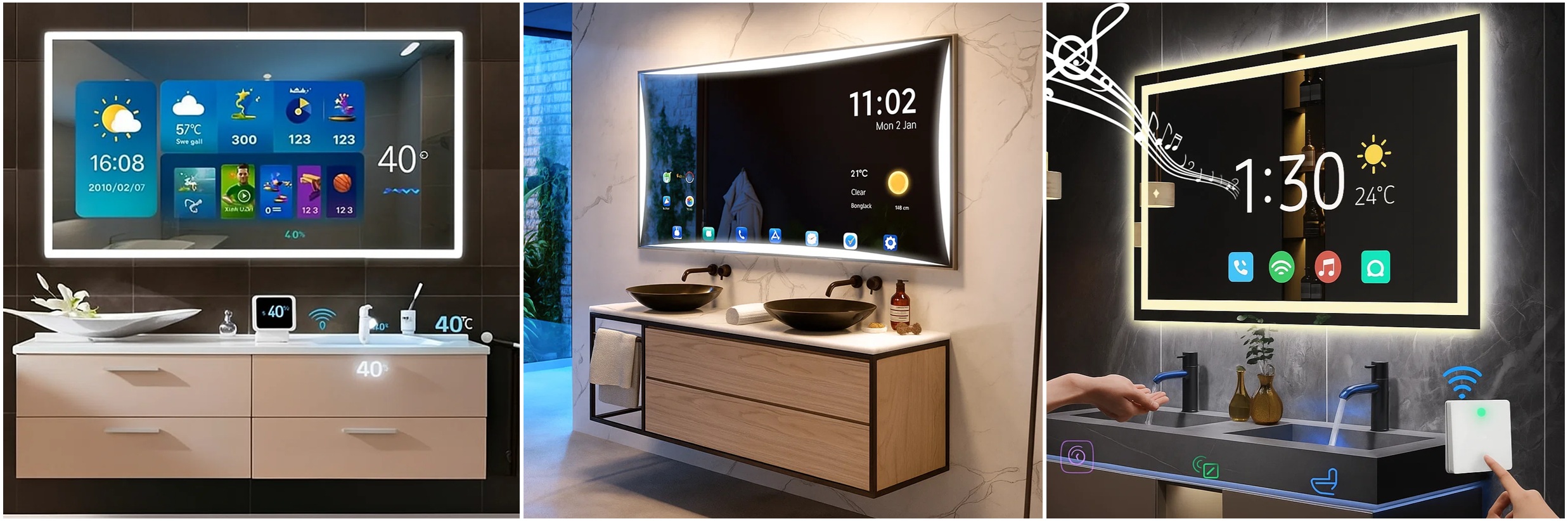 FontanaShowers Design Philosophy, All in One Installation Manuals