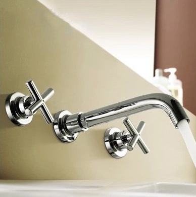 Liege Wall Mount Bathtub Mixer Faucet, All in One Installation Manuals