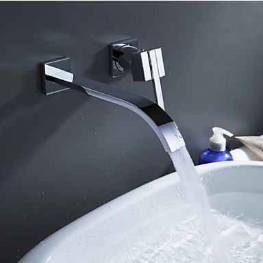 Lyon Wall Mount Single Handle Bathtub Faucet In Chrome Finish, All in One Installation Manuals
