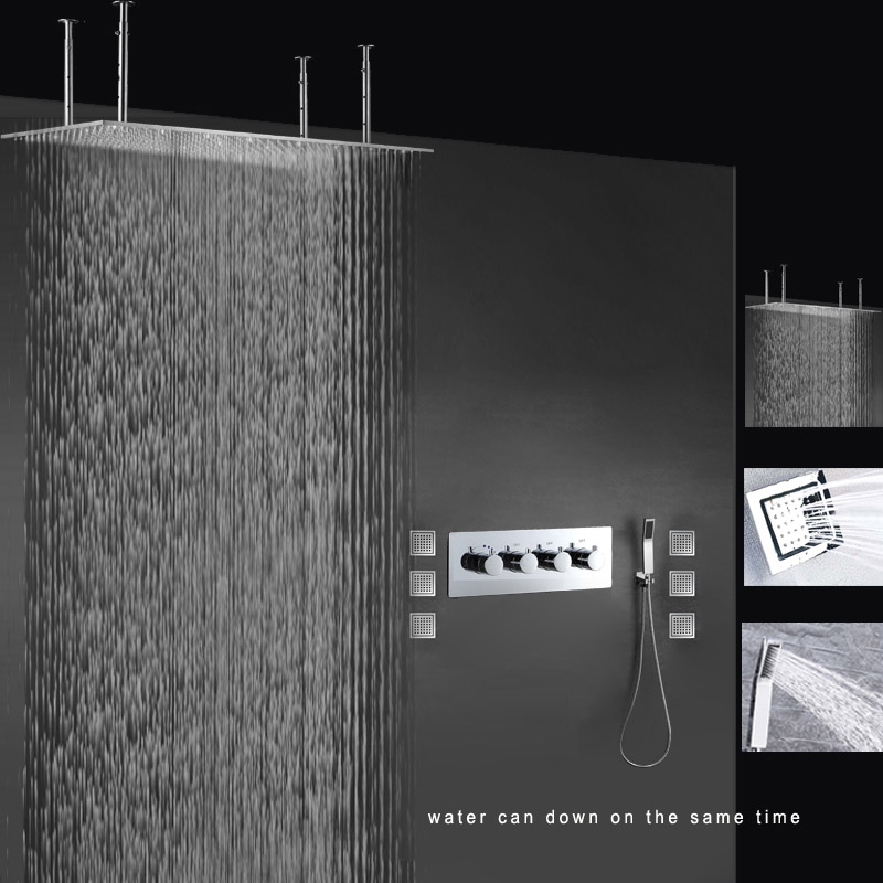 Lima Luxury Stainless Steel Shower Set, All in One Installation Manuals