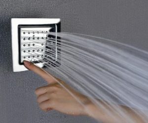 Solid Brass Chrome Square Body Spray Shower Jets- Unit Price