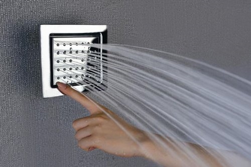 Solid Brass Chrome Square Body Spray Shower Jets- Unit Price, All in One Installation Manuals