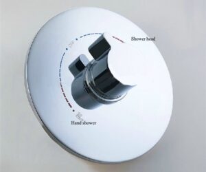 Contemporary Design In-Wall Shower Valve Mixer 2-way Outlet Concealed