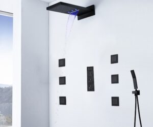 Lima LED Ultra Shower Set Oil Rubbed Bronze Finish