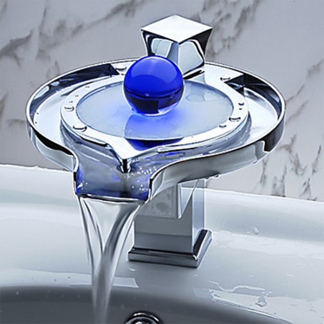 Modern New Design LED Bathroom Basin Sink, All in One Installation Manuals