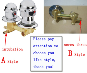 Shower mixer 2/3/4/5 way shower mixing valve cold and hot water switch valve shower room faucet accessories