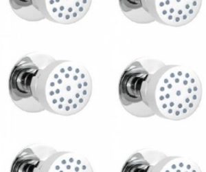 Fontana Napoli Jetted Body Shower System – Set of 6 Jetted Showers