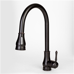 Quito 16″ Oil Rubbed Bronze Sink Faucet with Pull Down Spray, All in One Installation Manuals