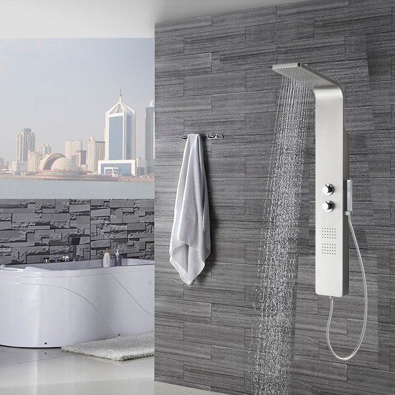 Lima Stainless Steel Shower Panel System, All in One Installation Manuals