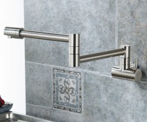 Annaba Wall Mounted Double Joint Kitchen Sink Faucet