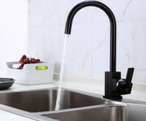 Black Kitchen Faucet