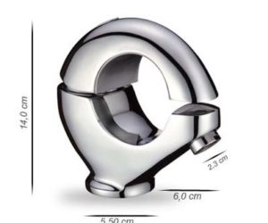 Fontana Monarc Pull Out Bathroom Basin Mixer Tap