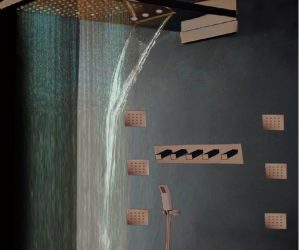 Oil Rubbed Bronze Finish Ultra Shower Set