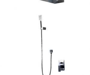 Florence Chrome Plated Bathroom Wall Mount Rainfall Shower Set