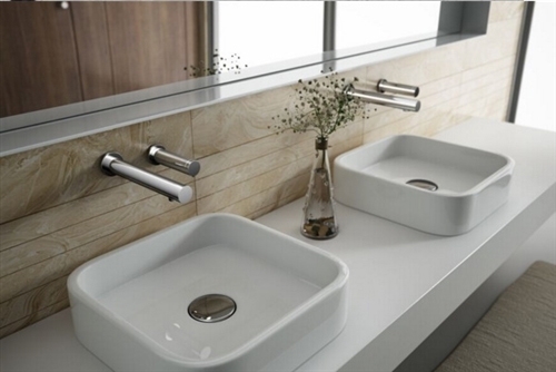 Fontana Stainless steel high quality wall mounted Auto Faucet & Soap dispenser, All in One Installation Manuals