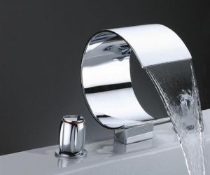 Abella Waterfall Sink & Bathtub Faucet