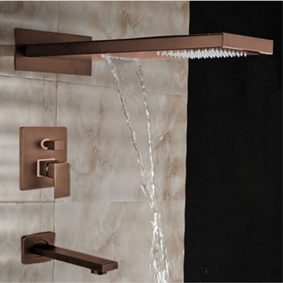 BathSelect 3-Way Ultra Stylish With High Pressure Fixed Rain Shower head & Silicon Nozzle, All in One Installation Manuals