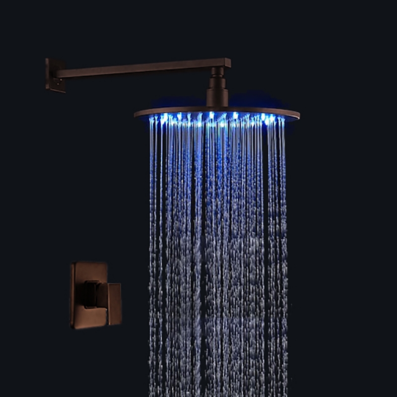 Fontana Rustic Oil Rubbed Bronze Rain Shower Set, All in One Installation Manuals